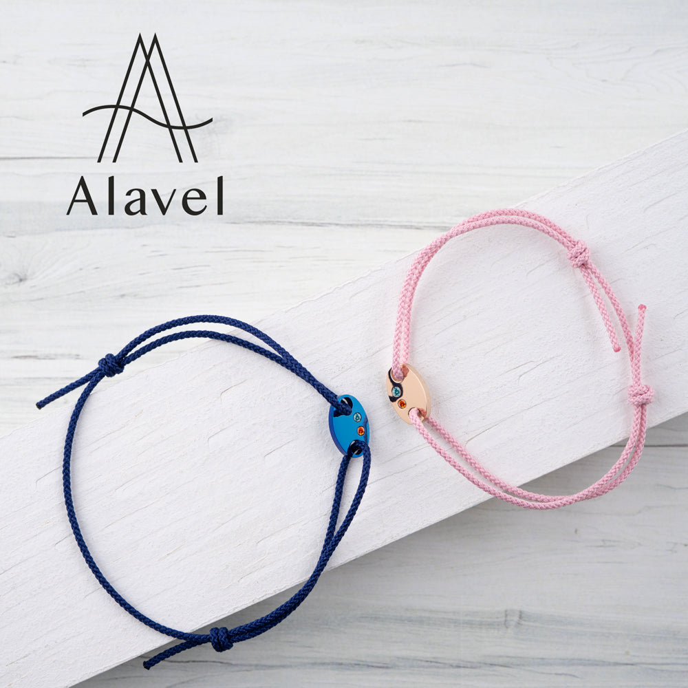Alavel 選べる コード ブレスレット 二本セット販売 USH APA0610