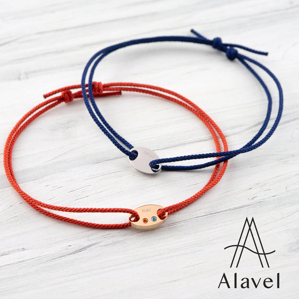 Alavel 選べる コード アンクレット 二本セット販売 USH APA0610