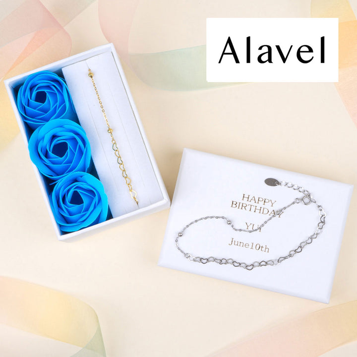 [送料無料] Alavel デザイン チェーン アンクレット ANK6119