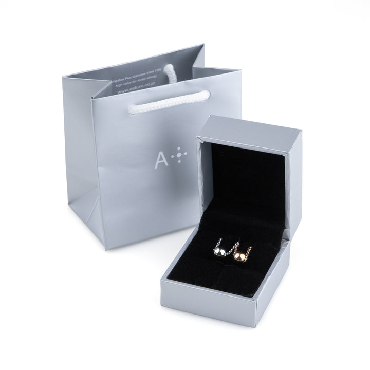 Alavel 選べる ステンレス ネックレス Q's キューズ 【ペア販売】APZ0056
