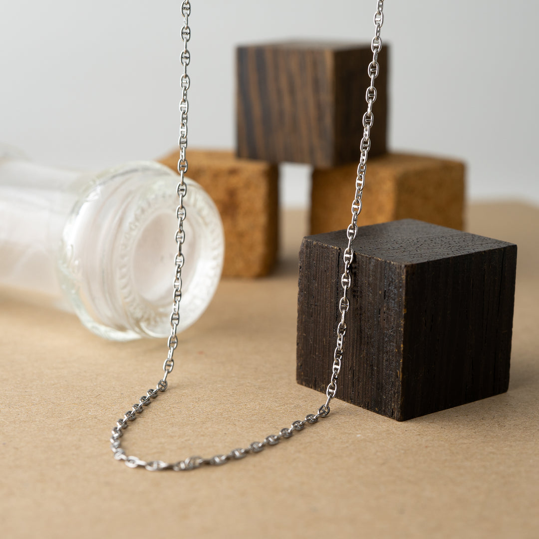 Alavel 選べる Fine Anchor Necklace chain ネックレスチェーン FA【二本セット販売】