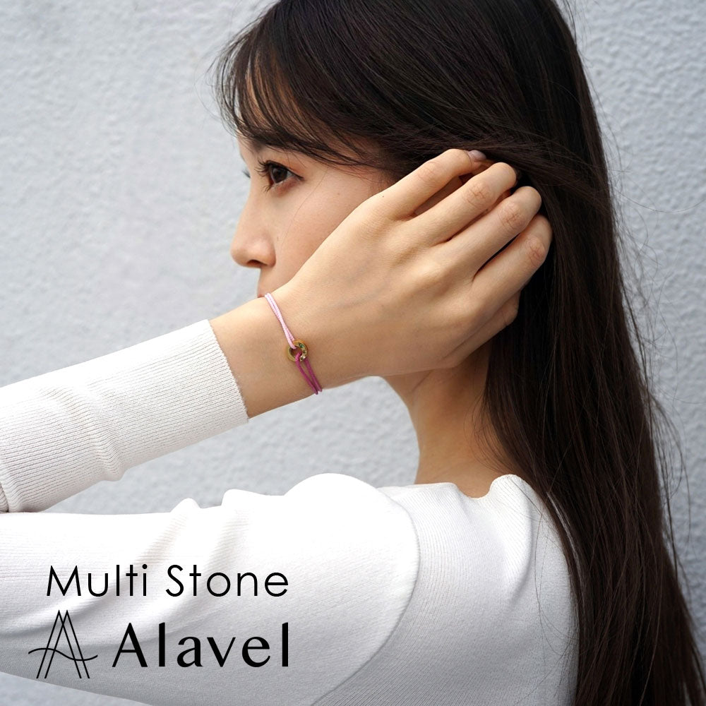 Alavel 選べる 誕生石 マルチ ストーン ブレスレット 単品販売 Multi Stone APP0252