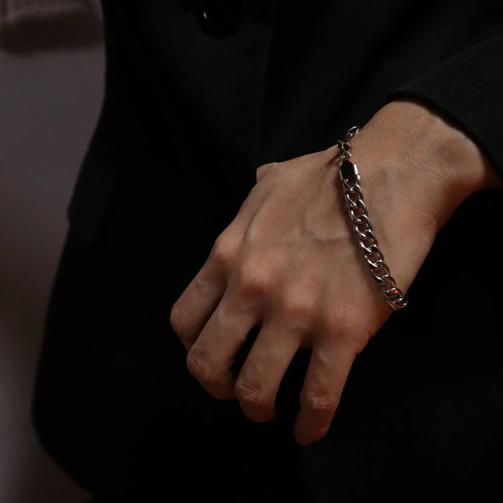 【ギフト】Alavel チェーンブレスレット 全長約19cm NEC6004-SH-19【メール便不可】