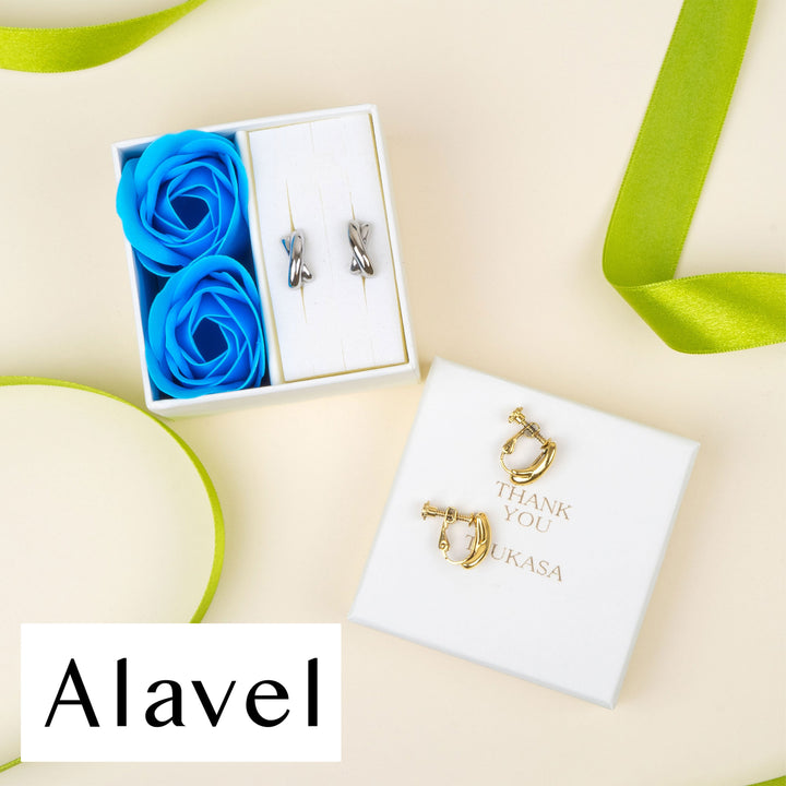 [送料無料] Alavel ドロップ イヤリング PUER003