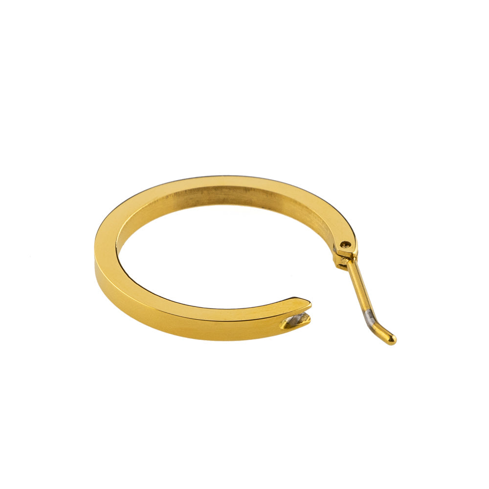 [送料無料] Alavel フープピアス スクエア Lサイズ 両耳用 PUPS012