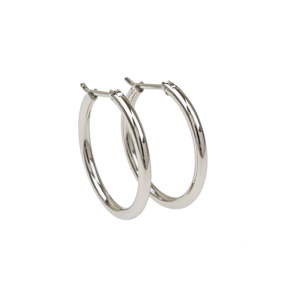 [送料無料] Alavel フープピアス ラウンド Lサイズ 両耳用 PUPS013