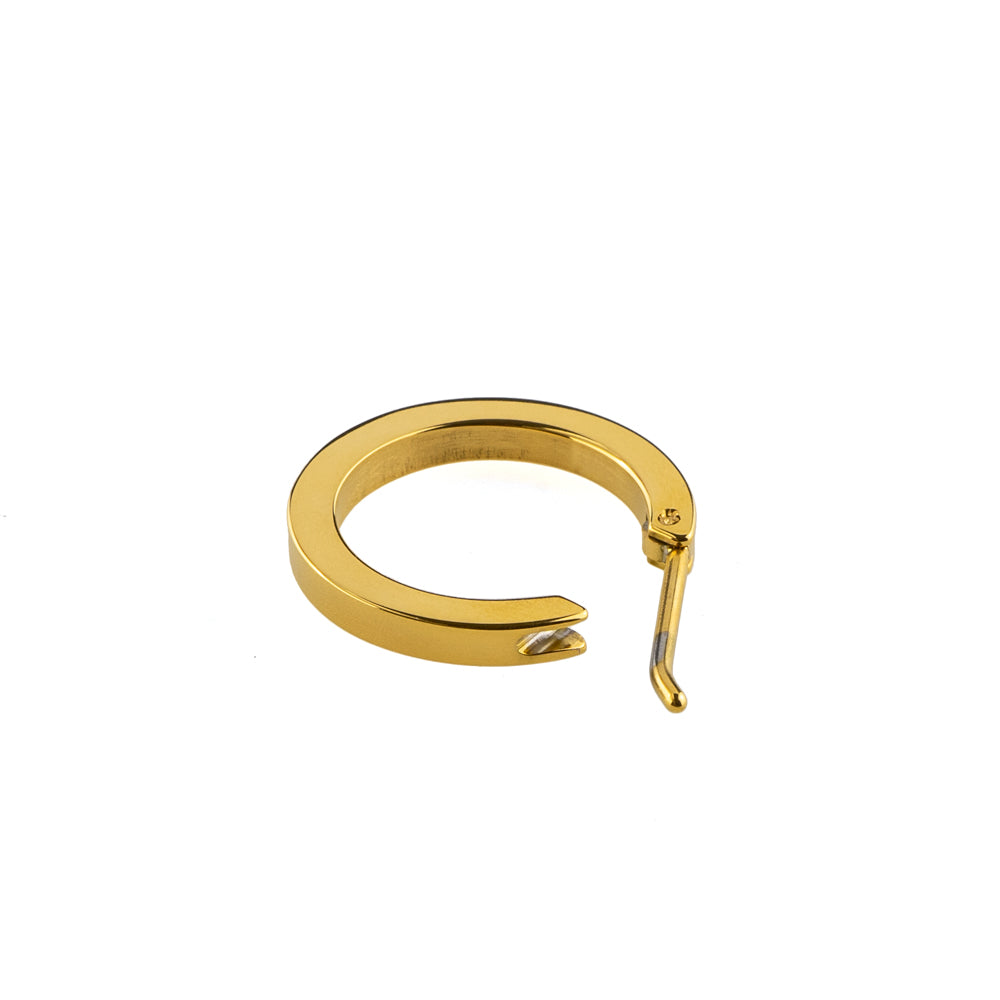 [送料無料] Alavel フープピアス スクエア Mサイズ 両耳用 PUPS016