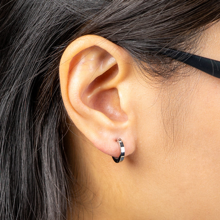 [送料無料] Alavel フープピアス スクエア Sサイズ 両耳用 PUPS020