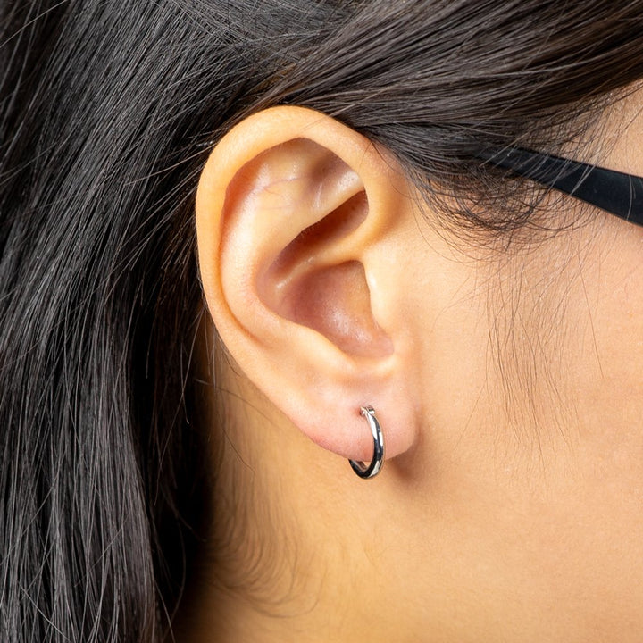 [送料無料] Alavel フープピアス ラウンド Sサイズ 両耳用 PUPS021