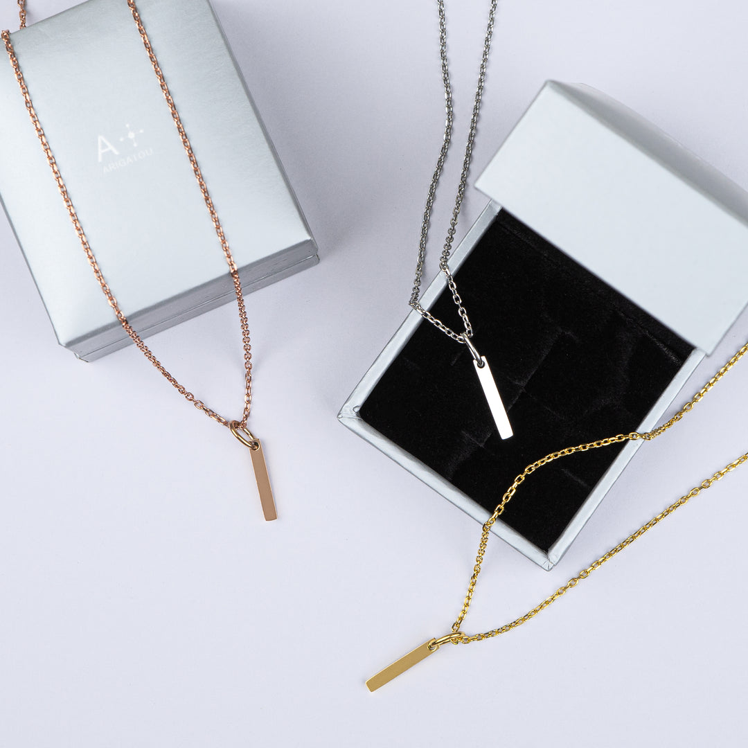 Alavel 選べる プレート ネックレス 単品販売 MS AP1004