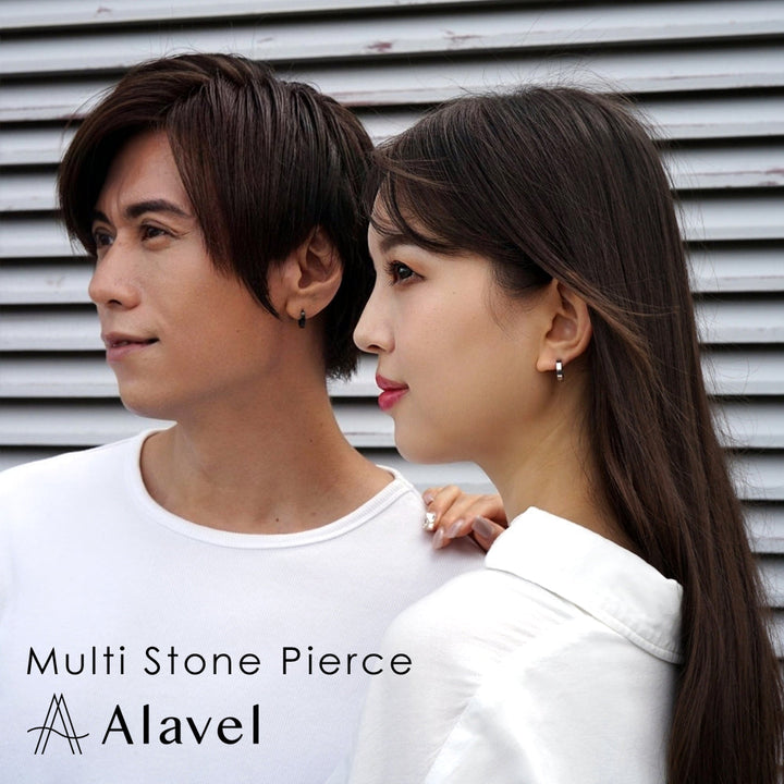 Alavel 選べる 誕生石 マルチ ストーン ピアス ペア販売 Multi Stone APE0251